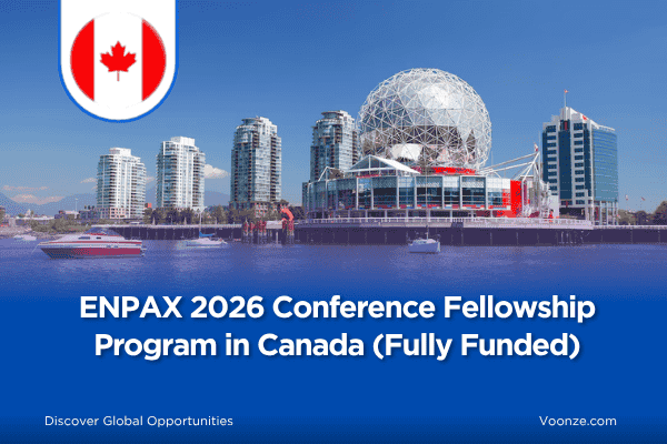 ENPAX 2026 Conference Fellowship Program in Canada (Fully Funded)