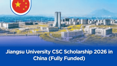 Jiangsu University CSC Scholarship 2026 in China (Fully Funded)
