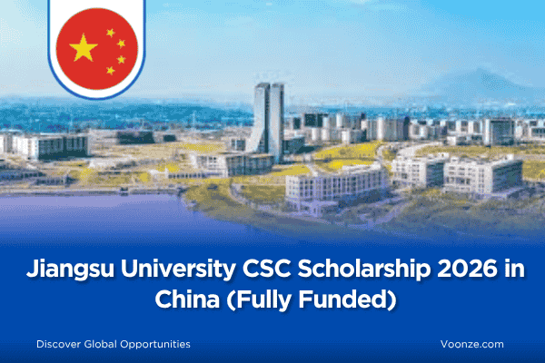 Jiangsu University CSC Scholarship 2026 in China (Fully Funded)