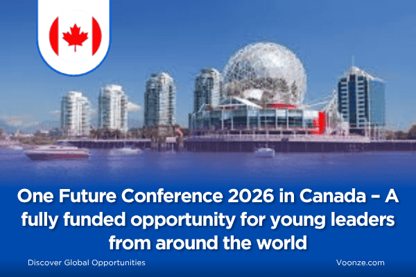 One Future Conference 2026 in Canada – A fully funded opportunity