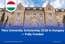 Pécs University Scholarship 2026 in Hungary — Fully Funded
