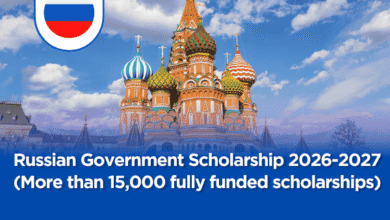 Russian Government Scholarship 2026-2027 (More than 15,000 fully funded scholarships)