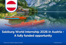Salzburg World Internship 2026 in Austria – A fully funded opportunity