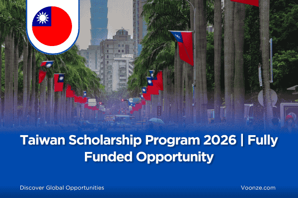 Taiwan Scholarship Program 2026 | Fully Funded Opportunity