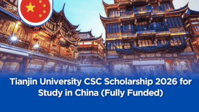 Tianjin University CSC Scholarship 2026 for Study in China (Fully Funded)