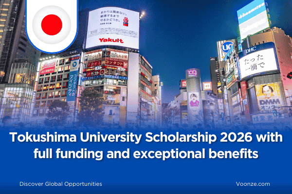 Tokushima University Scholarship 2026 with full funding and exceptional benefits