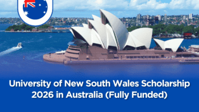 University of New South Wales Scholarship 2026 in Australia (Fully Funded)