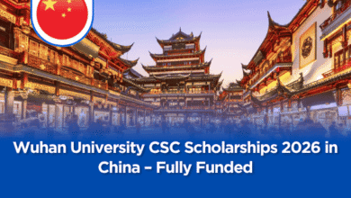 Wuhan University CSC Scholarships 2026 in China – Fully Funded