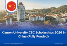 Xiamen University CSC Scholarships 2026 in China (Fully Funded)
