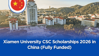 Xiamen University CSC Scholarships 2026 in China (Fully Funded)