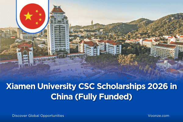 Xiamen University CSC Scholarships 2026 in China (Fully Funded)